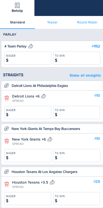 online sports parlay