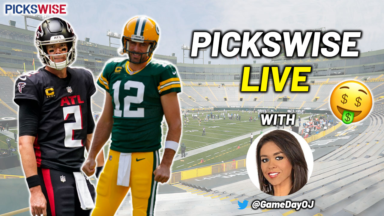 Watch Falcons vs. Packers with Pickswise NFL Show host Rachael Van