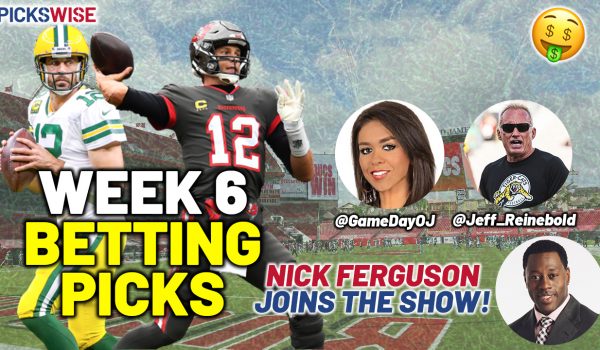 Pickswise Nfl Show Week 6 Preview With Nick Ferguson Picks Best Bets Parlay Picks And Underdogs Pickswise