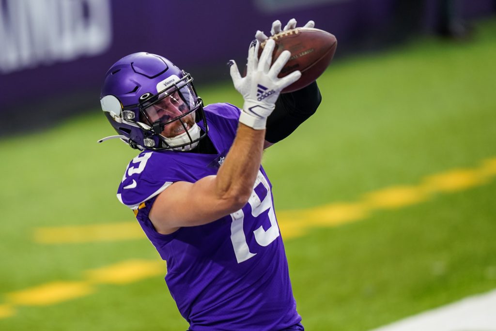 Adam Thielen predictions: Prop bet picks and why he'll go over on receiving  yards, under on TDs in 2021 NFL season - DraftKings Network