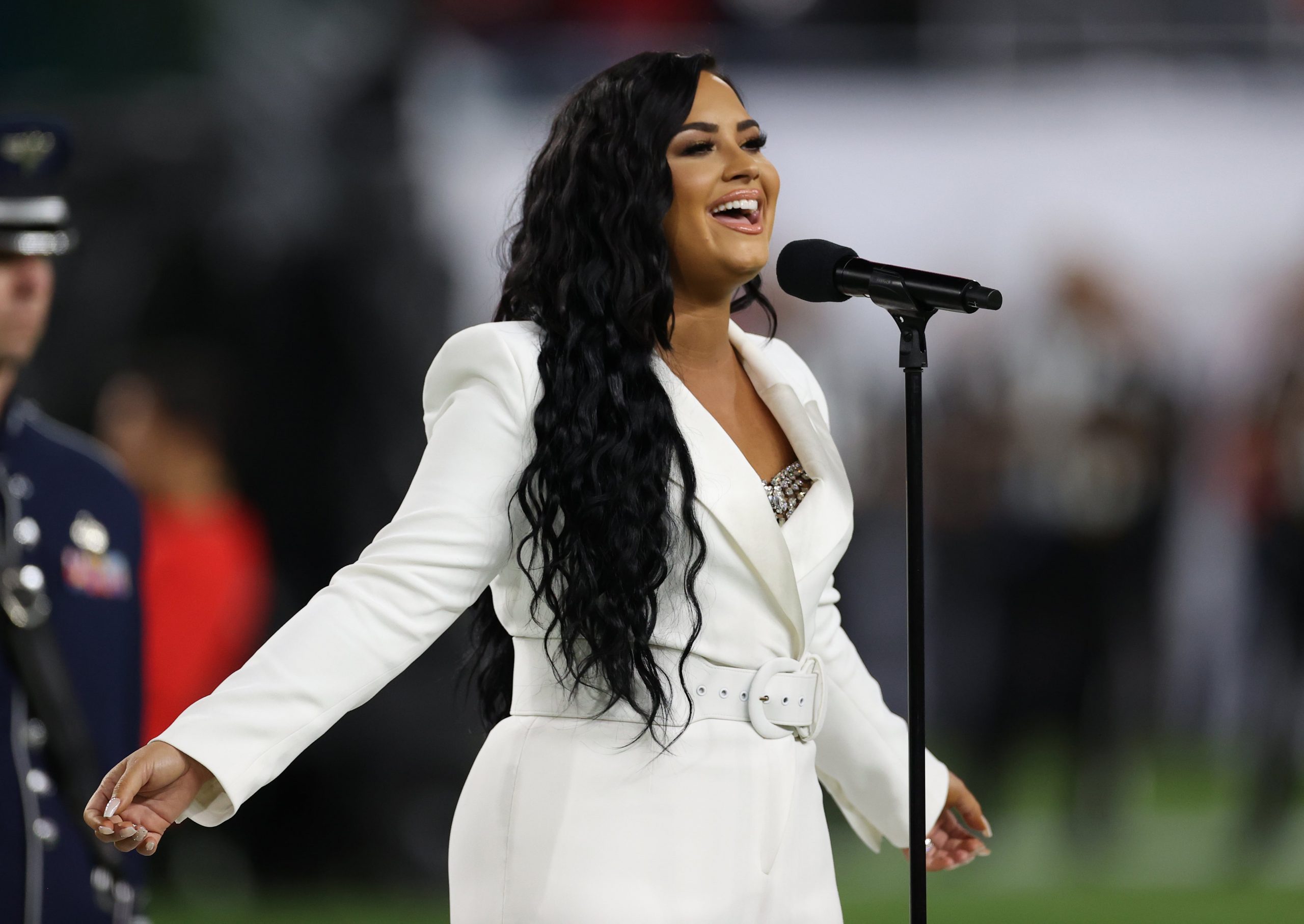 Super Bowl LIV prop bet sets line on Demi Lovato singing national