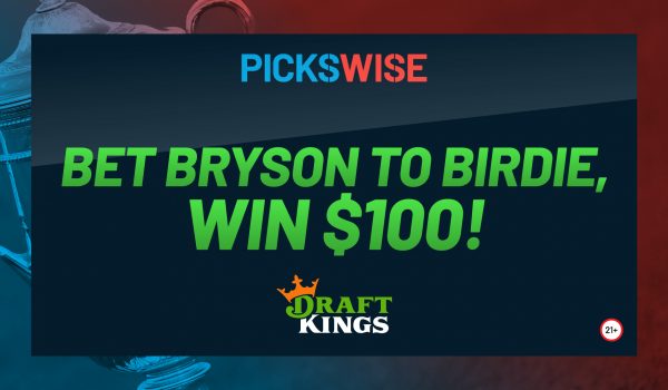 Bet $1, Win $100 on Bryson DeChambeau to score a birdie at the US Open!