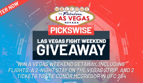 Win a trip to Las Vegas to see UFC 264 live!