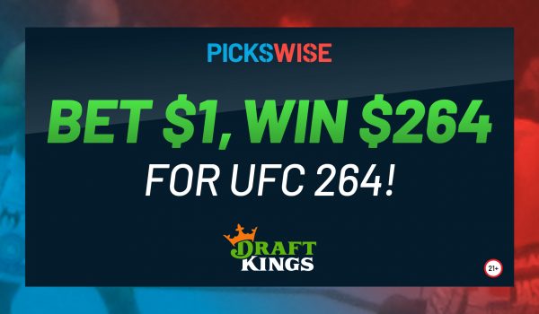 Bet $1, Win $264 on Conor McGregor or Dustin Poirier at UFC 264!