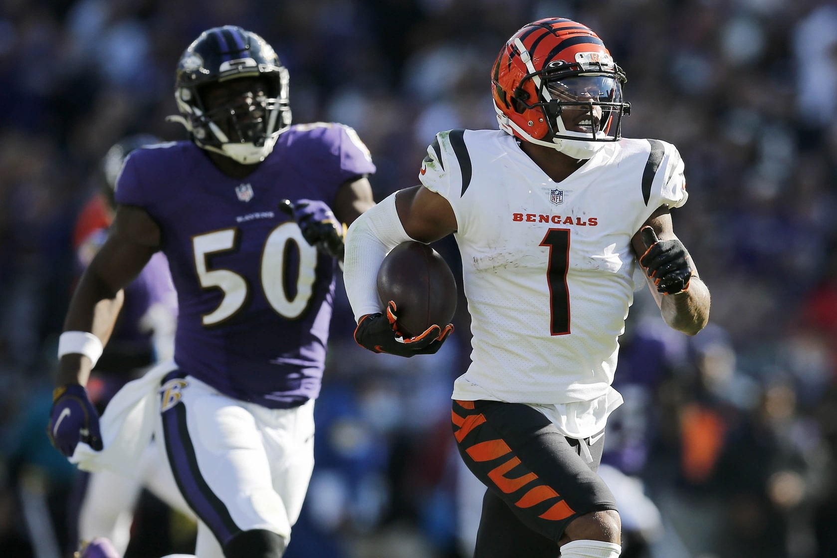 Ravens vs. Bengals Best Player Prop Bet: Ja'Marr Chase Will Continue to Own  the Ravens on SNF (October 9)