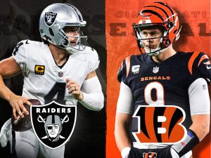 Raiders-Bengals sports betting prop picks for AFC wild card