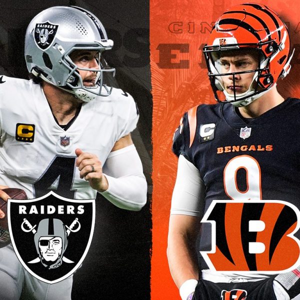 Raiders vs. Bengals odds: Opening Wild Card round betting lines, points  spreads, more - DraftKings Network