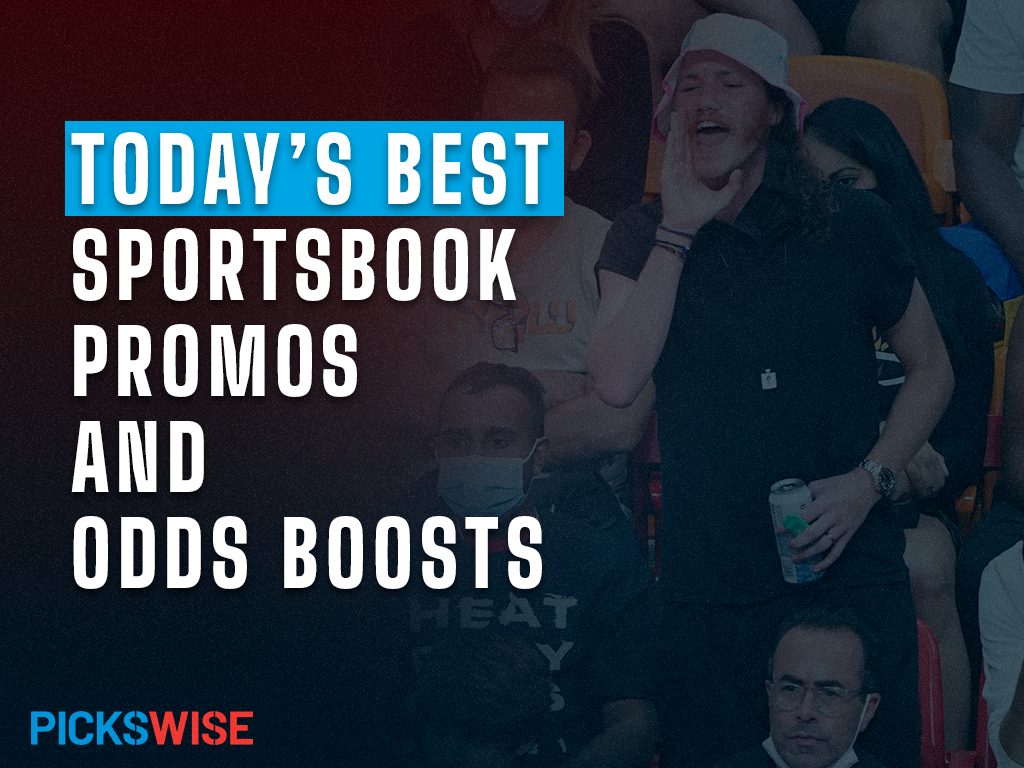 Today best sportsbook odds boosts & promotions 1/6