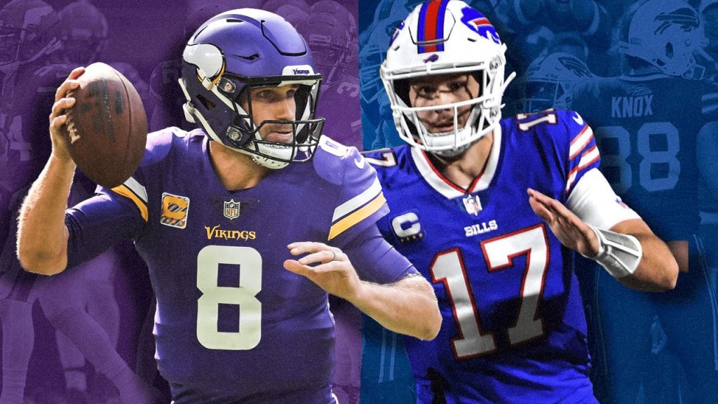 bills vikings spread