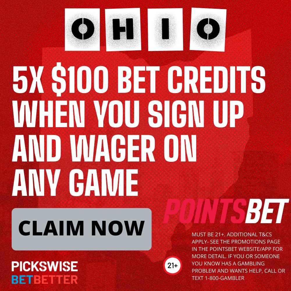 PointsBet promo code Ohio: Get 5 x 0 second chance bets today