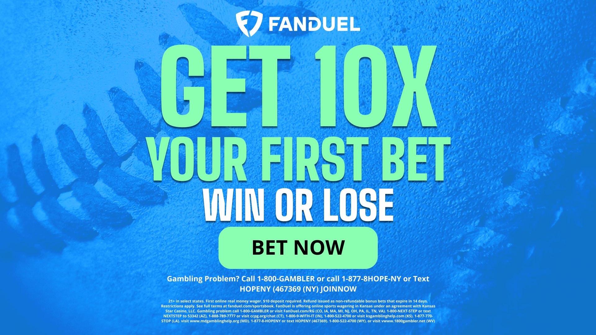 FanDuel promo code: How to 10x your first MLB bet, get $200 bonus 