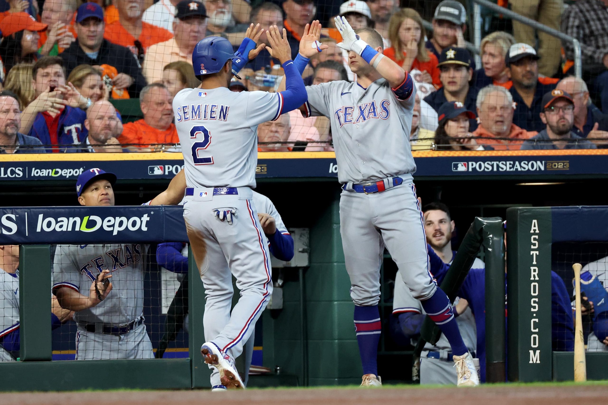 Houston Astros 5-4 Rangers Texas MLB Playoffs 2023 Summary & Runs